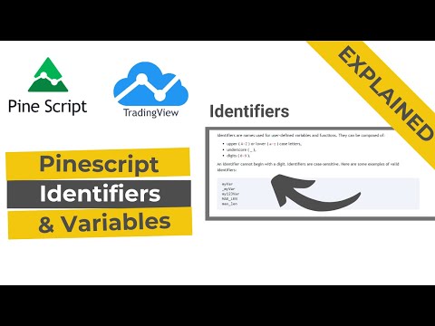 Identifiers | Pine script Course | Lesson 4