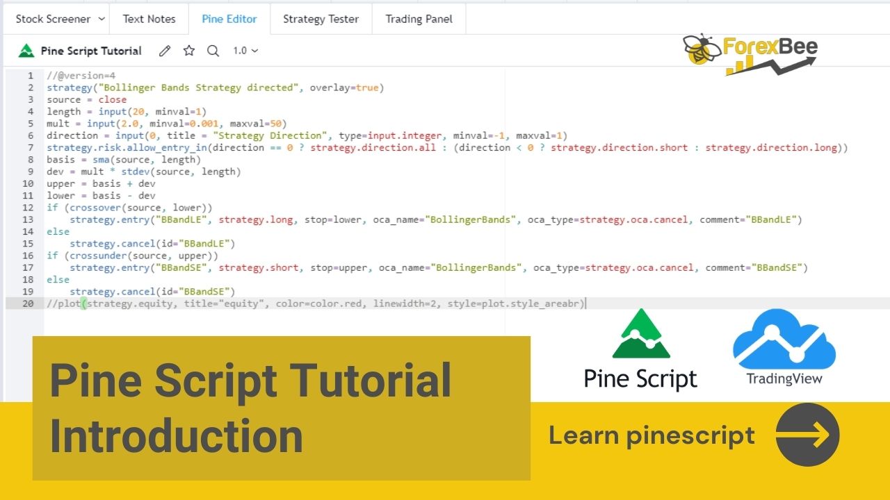 pine script tutorial