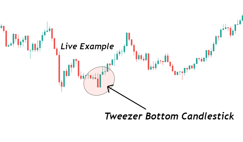 live example of tweezer bottom